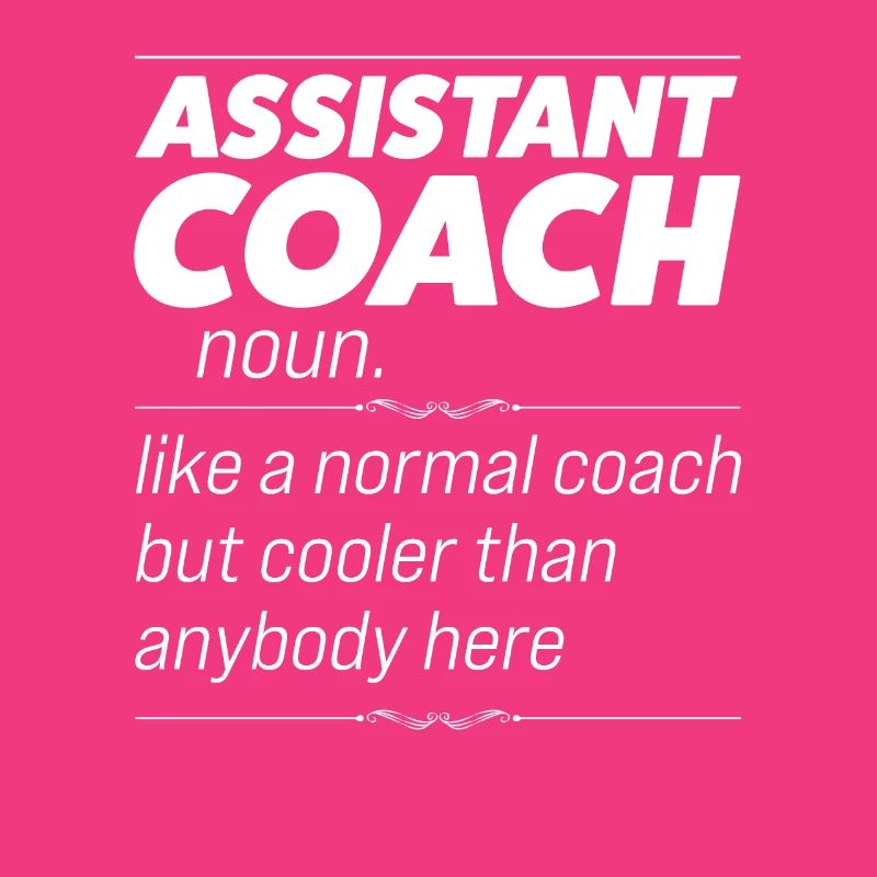 Trainer Assistent Couch Assistenten Geschenk