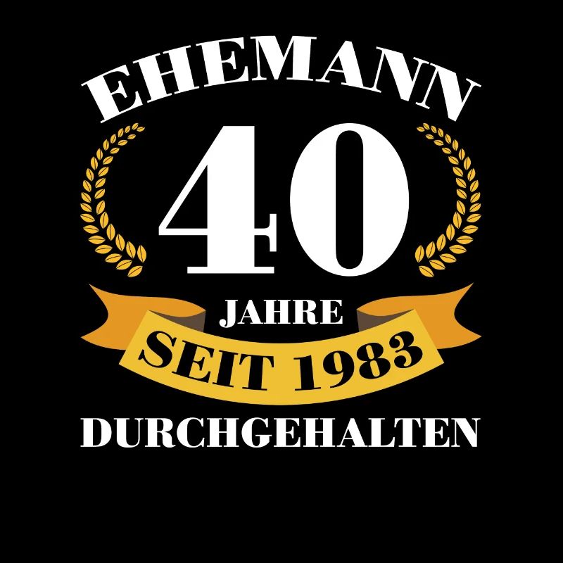 40. Hochzeitstag Ehemann Rubinhochzeit Geschenk