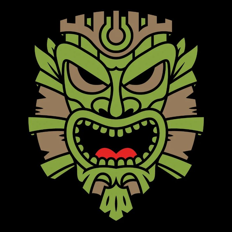 Mystical Mysterious Aztec Mask