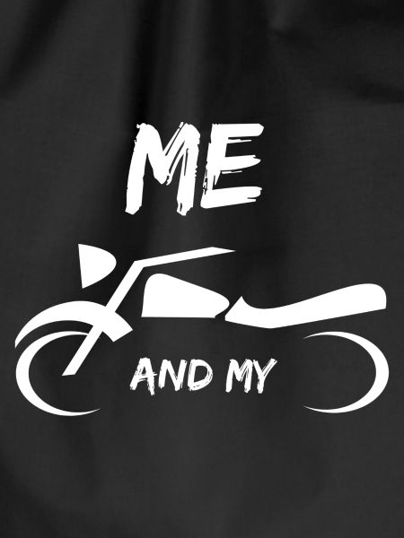 me and motorcycle