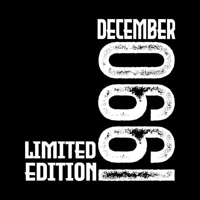 Cadeau Anniversaire Décembre 1990. Decembre 1990.