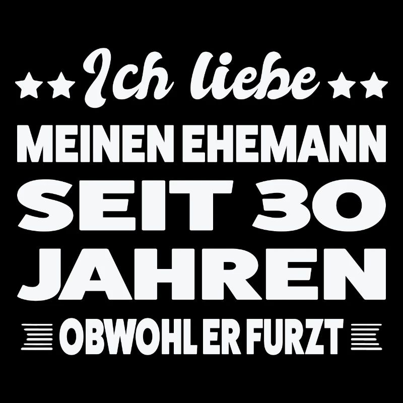 30 Jahre Ehe Ehefrau Perlen-Hochzeit Geschenk