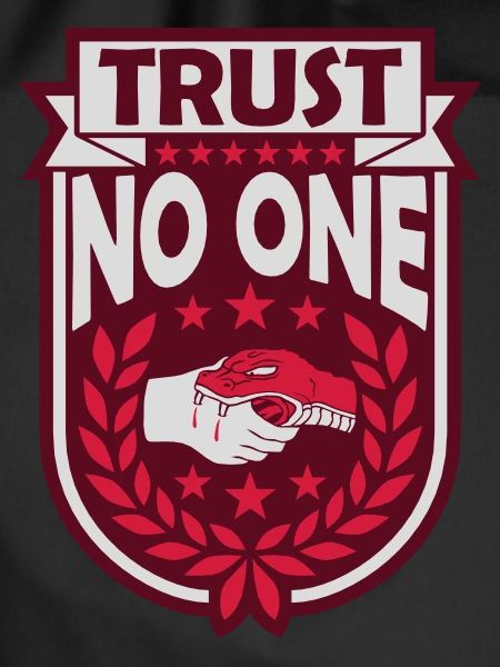 trust no one quote