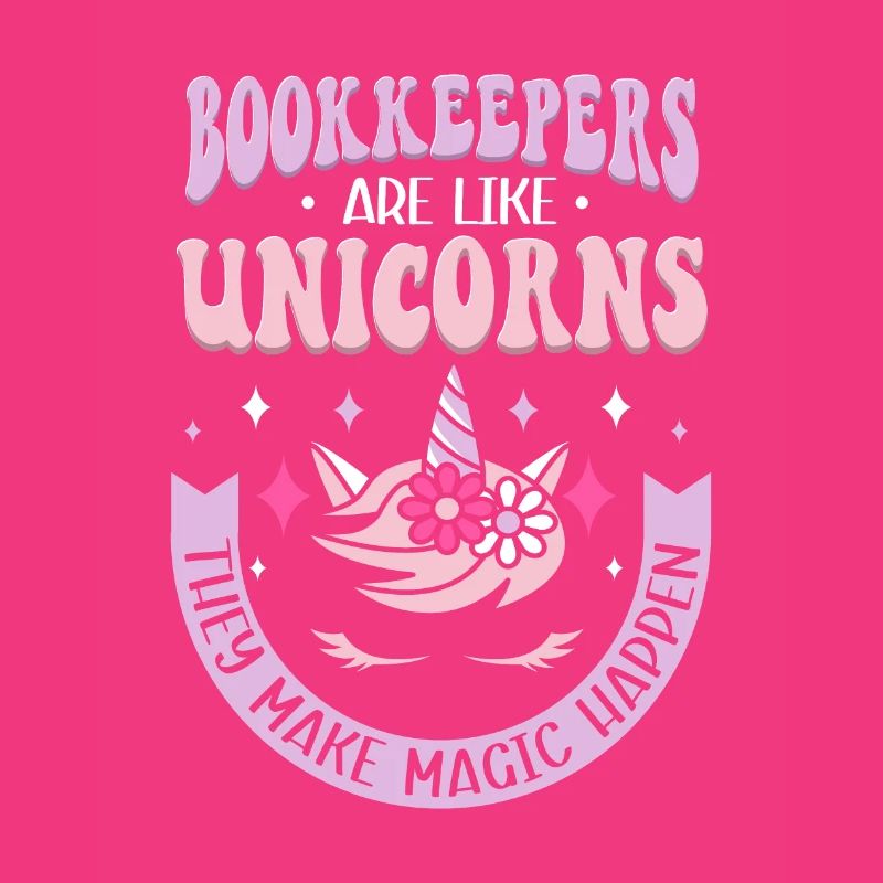 Les comptables sont comme les licornes comptable Einhorn