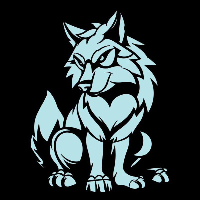 Wolf Comic Animal