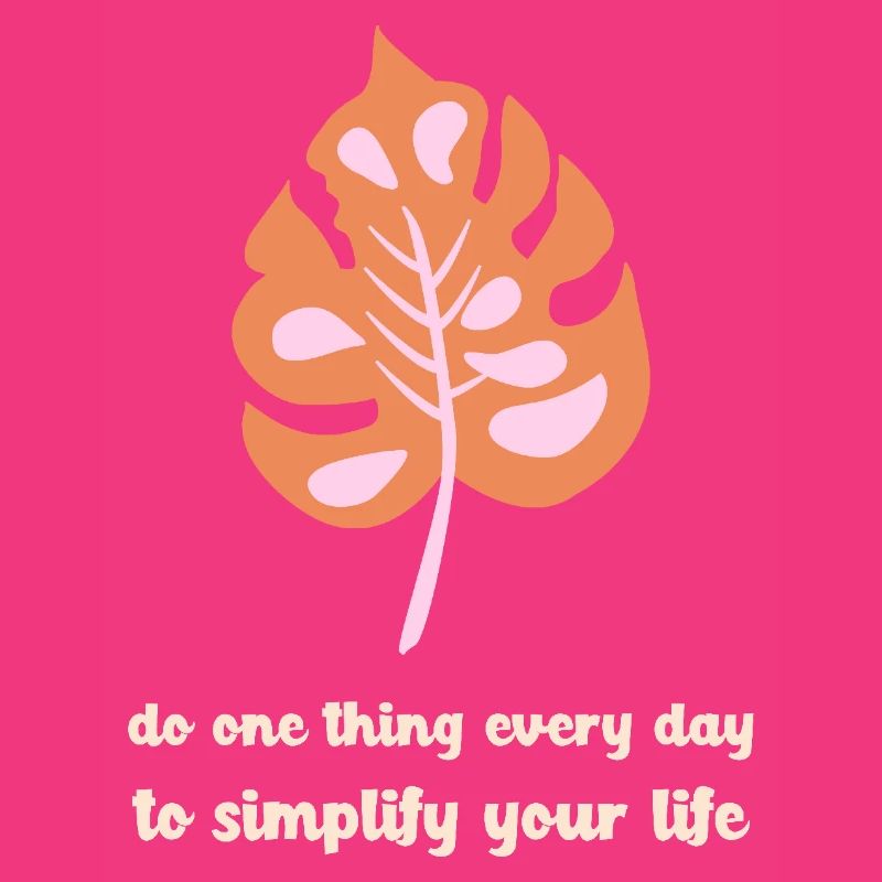 one step at a time will go a long way