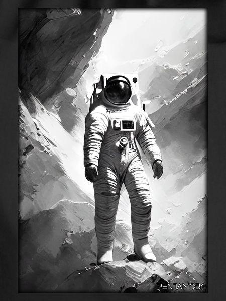 Astronaut Future Sci-Fi Technology