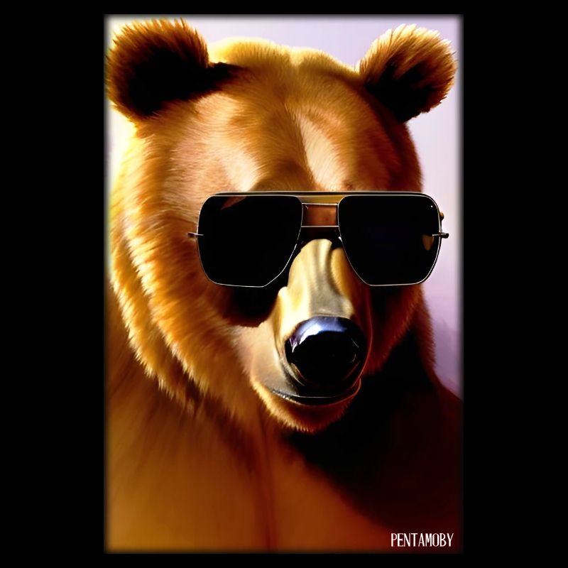 Bear Sunglasses Wildlife Forest Animals Wilderness