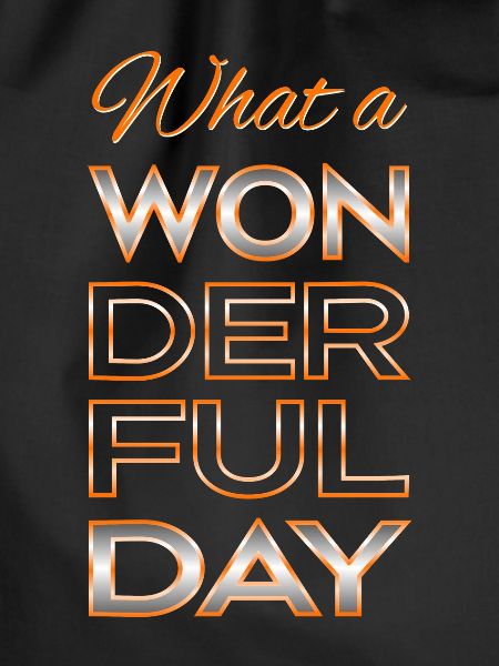 Wonderful day