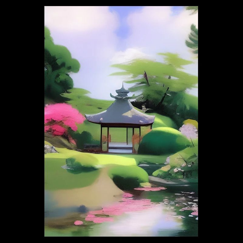 Chinesischer Zen Garten