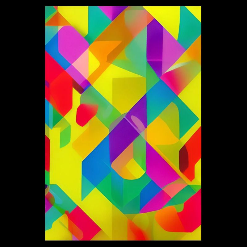 Retro Muster Bunt