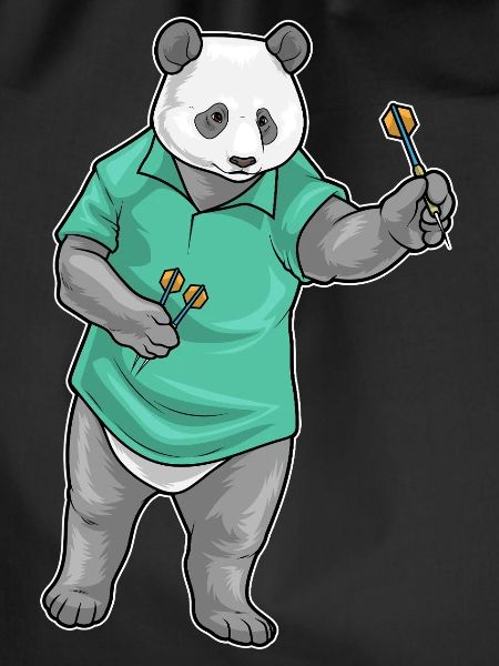 Panda Dart Dartpfeil