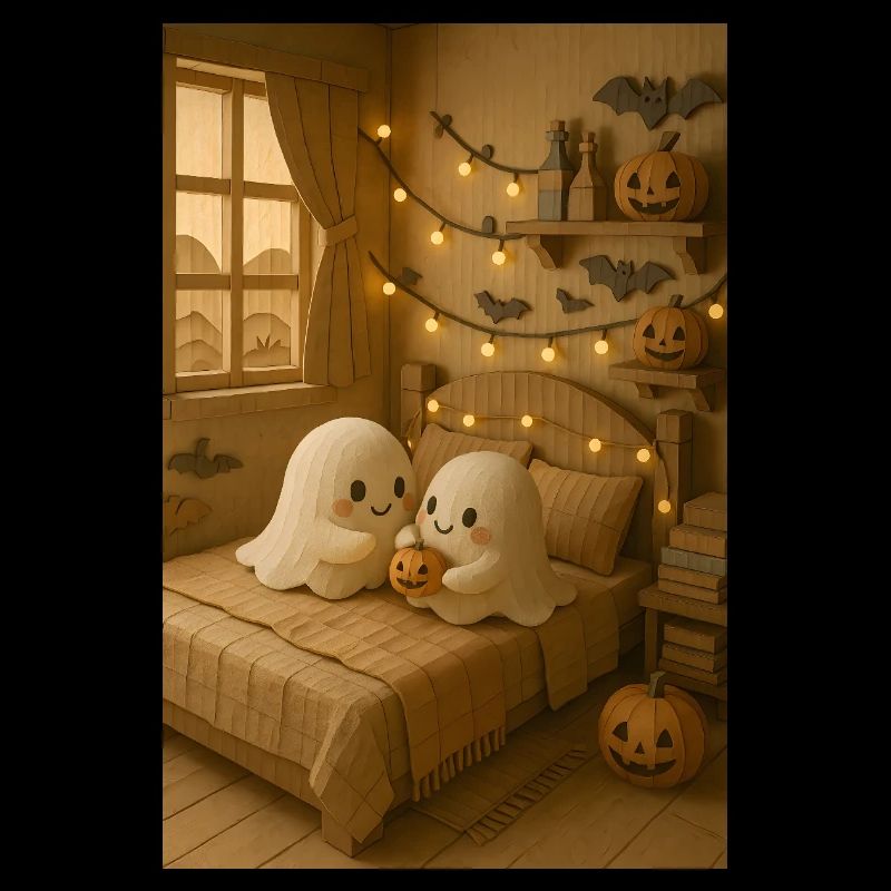 Halloween cozy Ghost