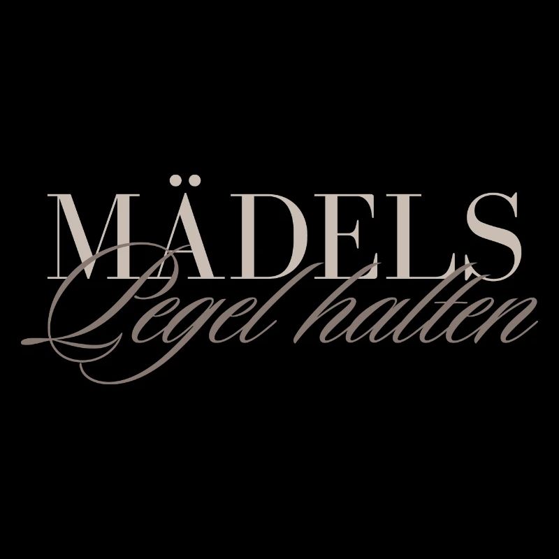 Mädels Pegel halten