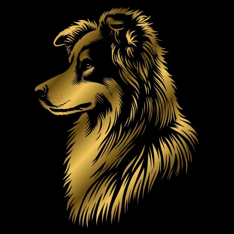 Herding dog gold