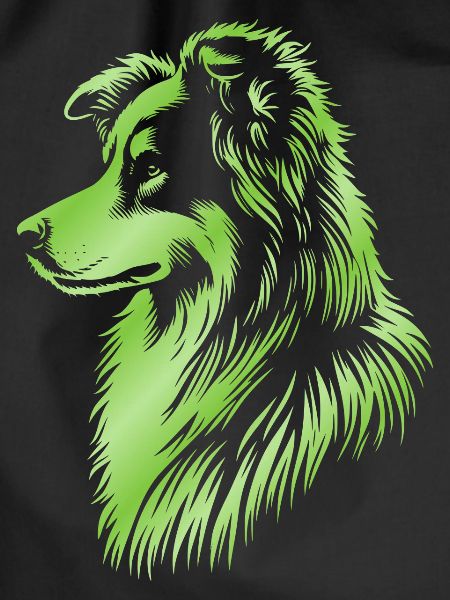Herding dog green