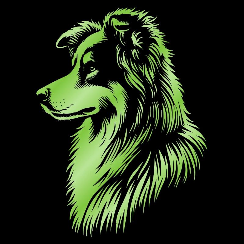 Herding dog green