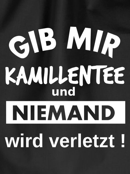 Kamillentee Teetrinker