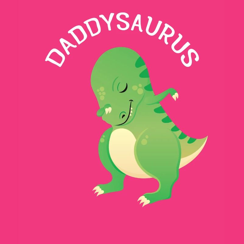 Dabbing Daddysaurus - Cool Dinosaur T-Rex Design