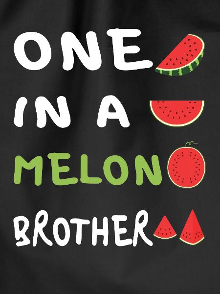 Einer in einer Melone