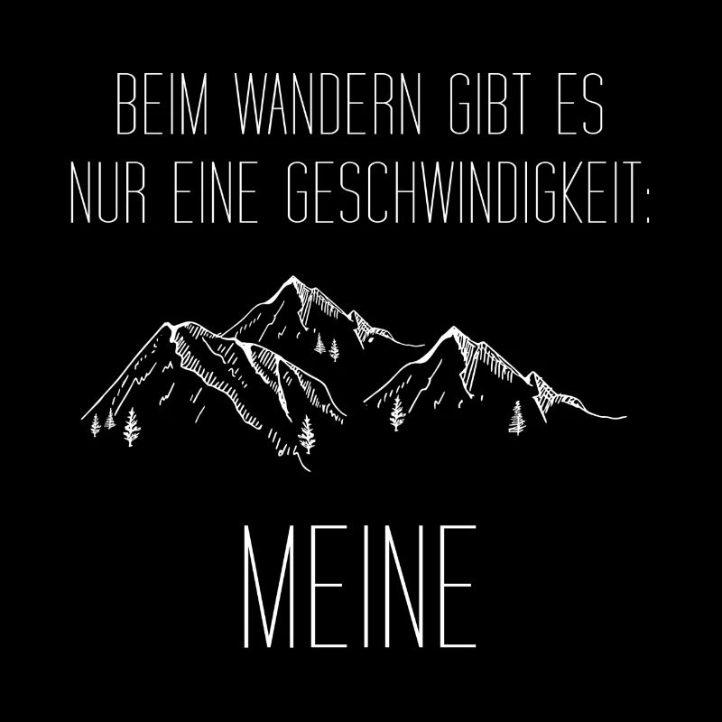 Wandern Geschwindigkeit Geschenkidee