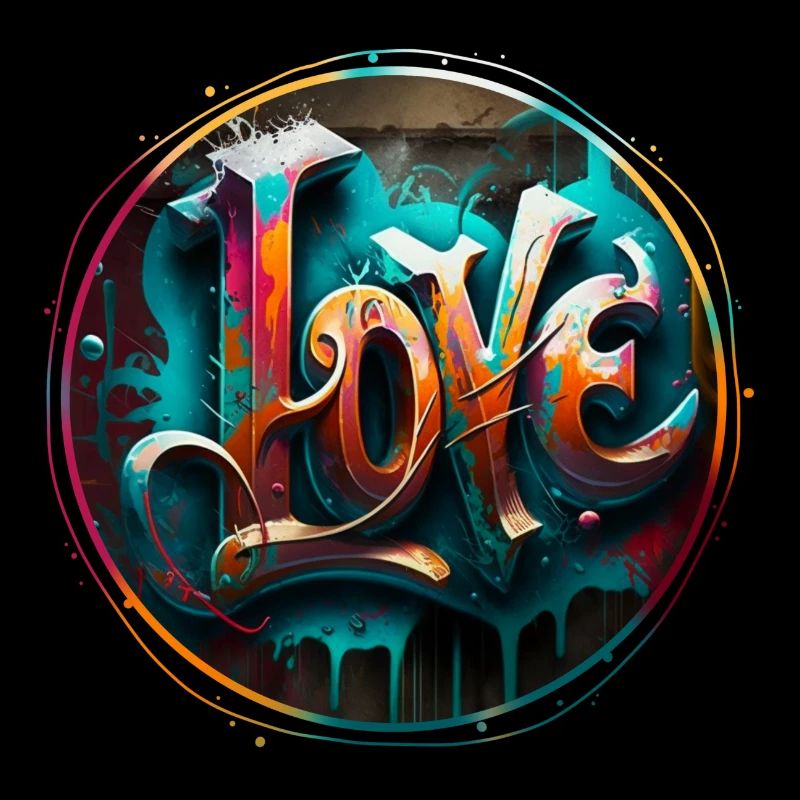 "Love" Graffiti Theme 2