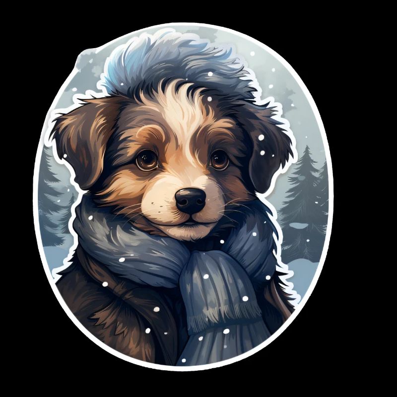 Winter miracle with the Schalhund