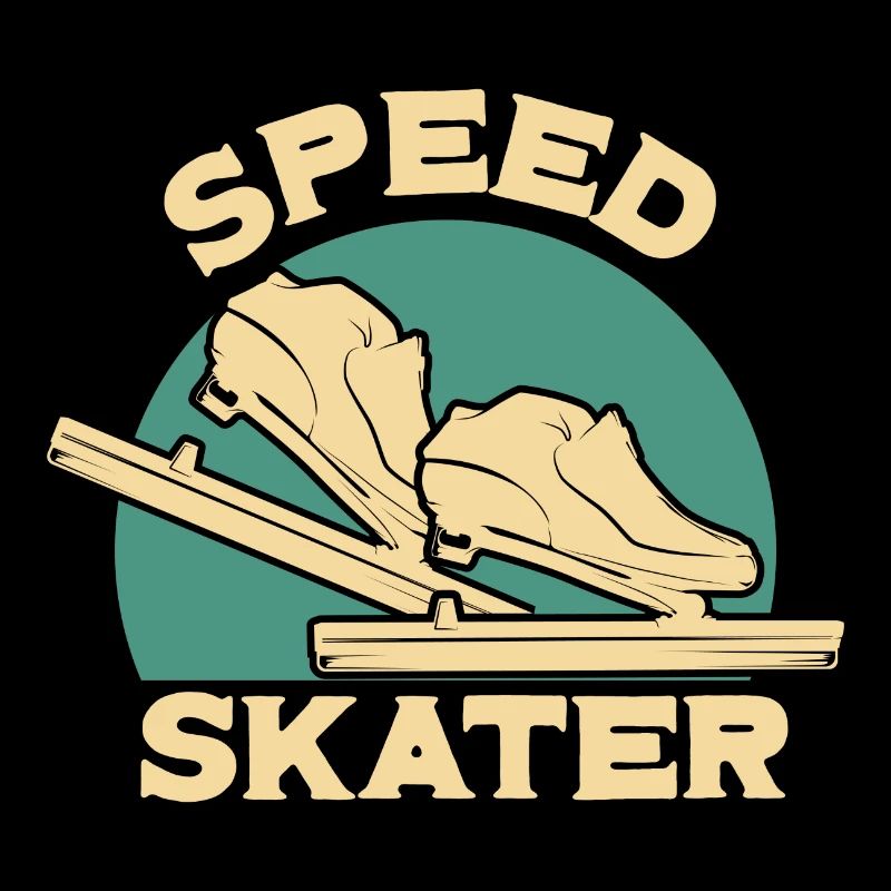 Patineur de vitesse conçoit