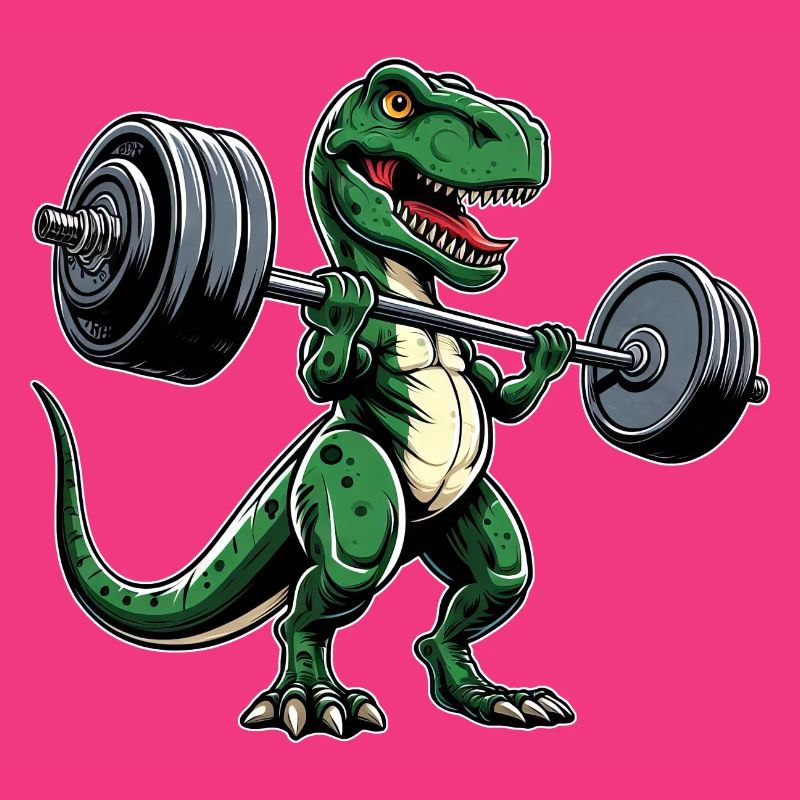 T-Rex Workout Dumbbell Bench Press Cool