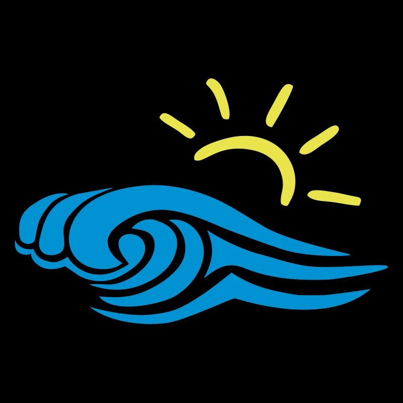 Waves and sun