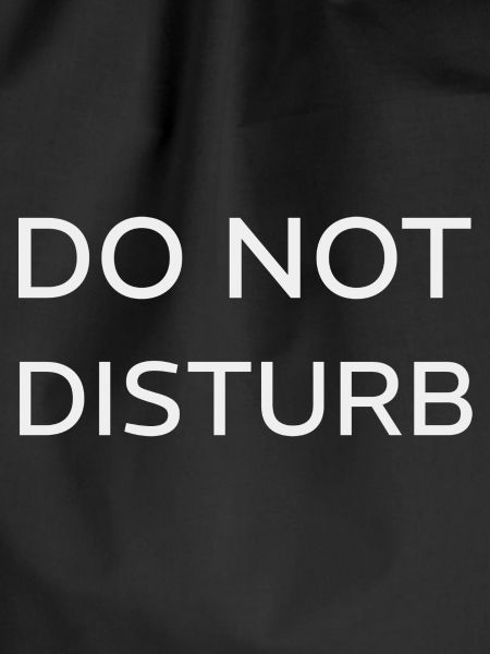 DO NOT DISTURB