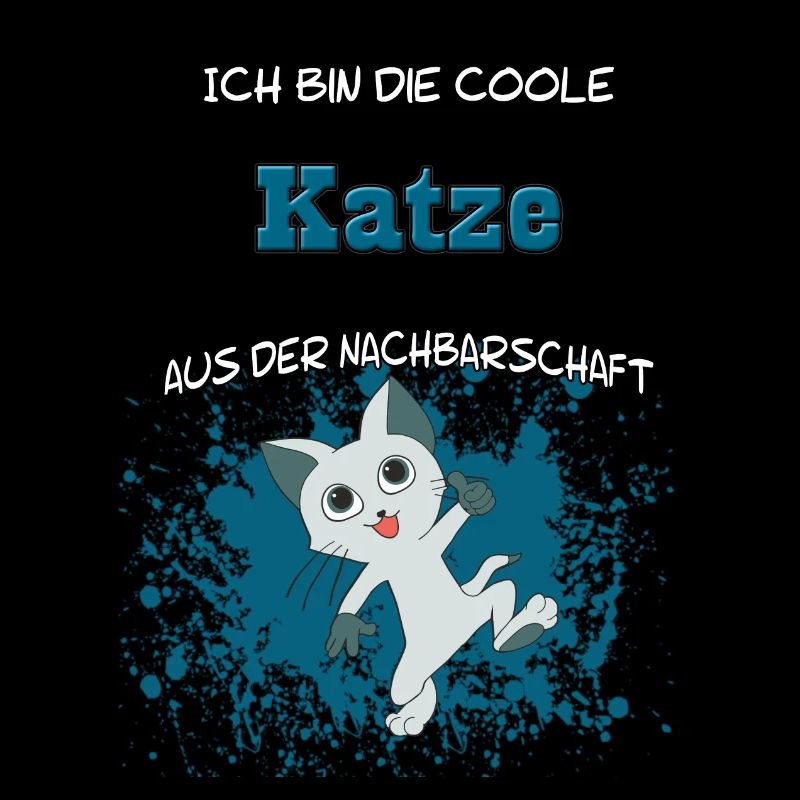 Coole Katze der Nachbarschaft
