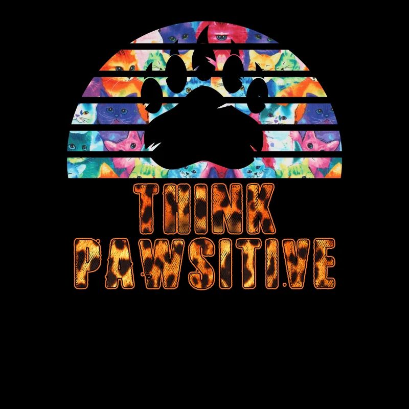 Denken Sie pawsitive