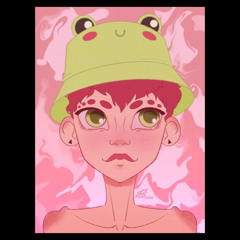 Frog hat