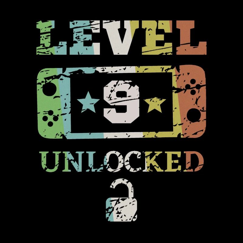 Level 9 unlocked 9th birthday