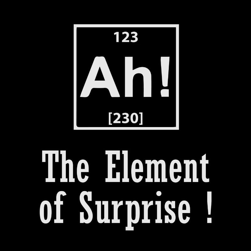 The Element of Surprise