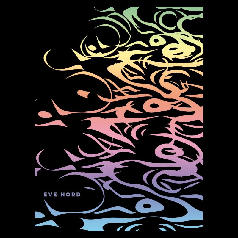 Abstract pattern modern Eve Nord Spring 2023