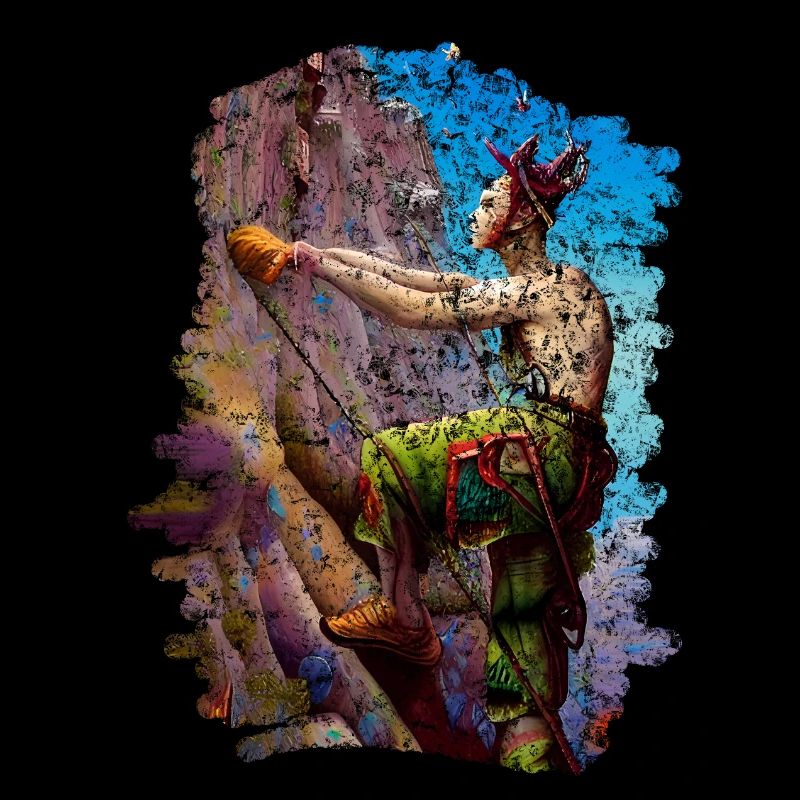 Climbing nature - in harmony