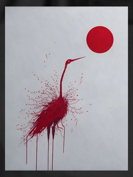 Crane sun
