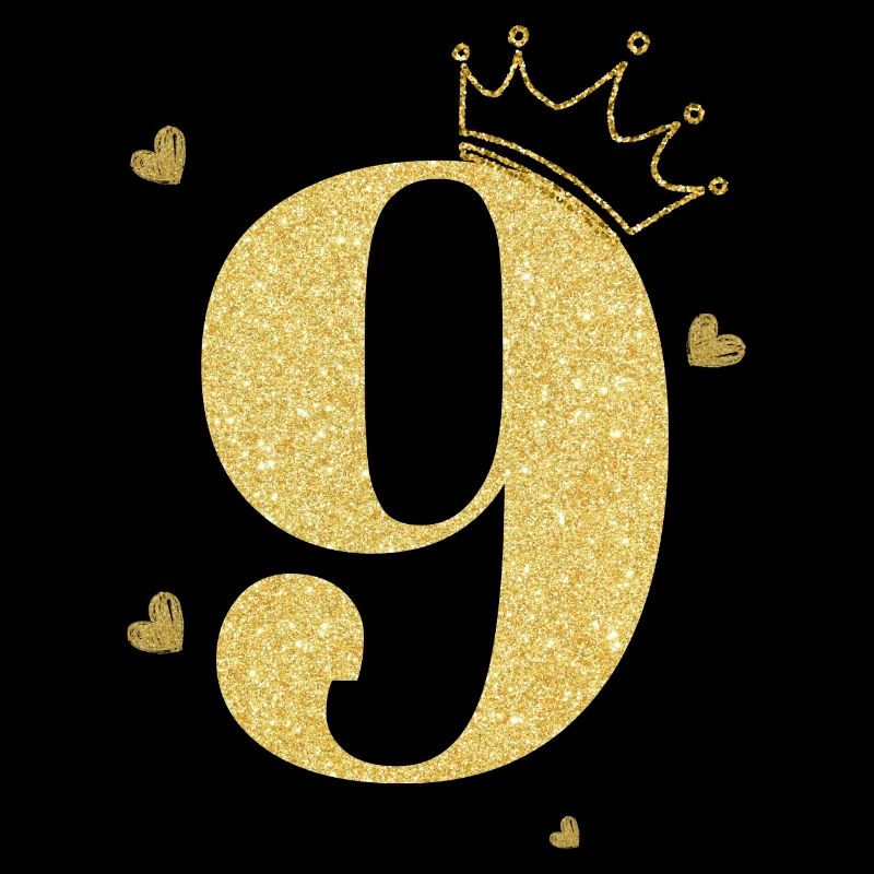 9th anniversary golden crown