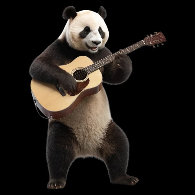 Panda Gitarre