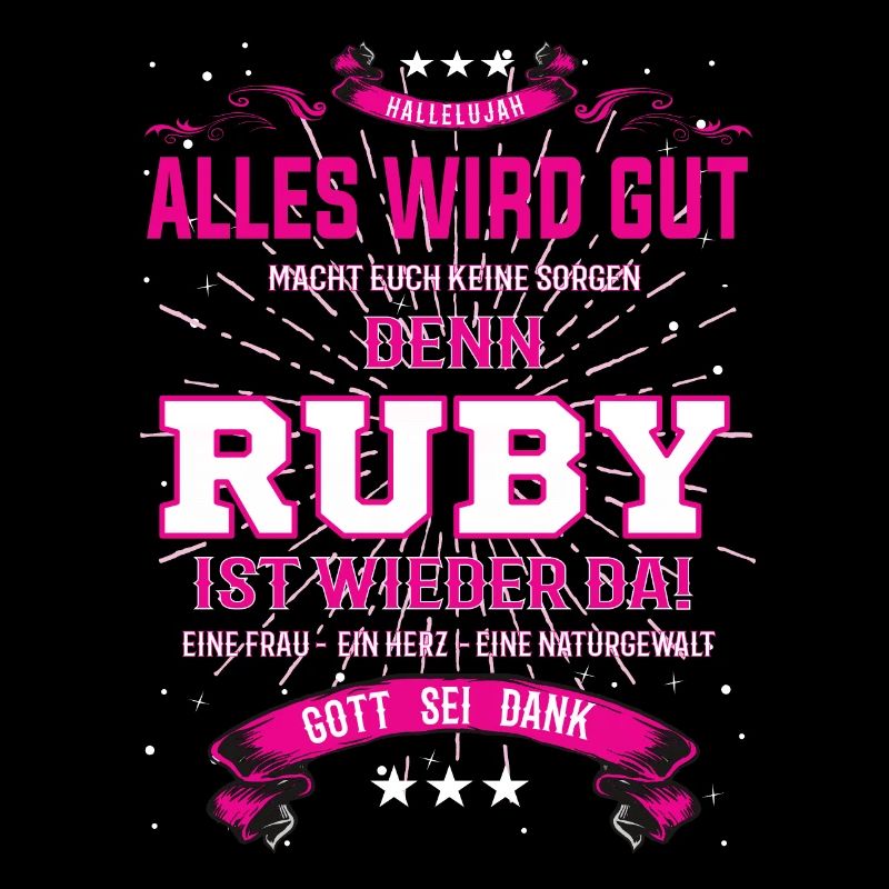Alles wird gut denn Ruby Ist da Outfit