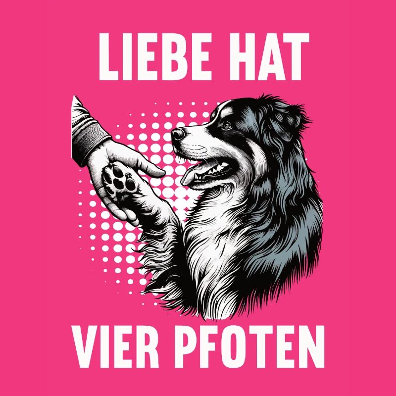 Liebe hat Vier Pfoten Australian Shepherd Aussie