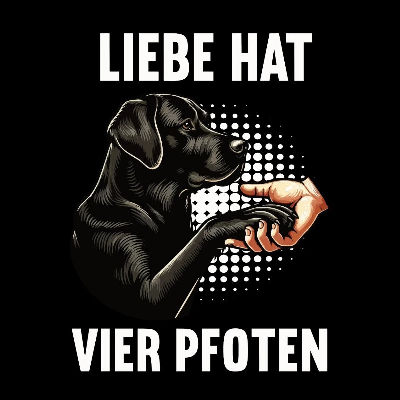 Liebe hat Vier Pfoten Labrador Labradorbesitzer
