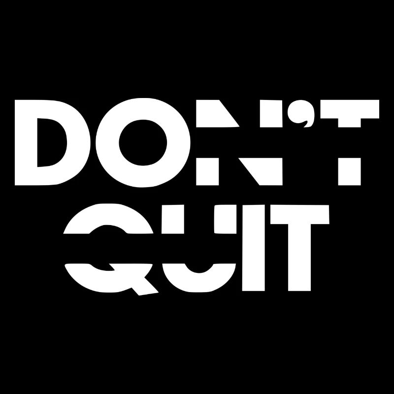 Don't Quit Quotes Gym Motivation Tea