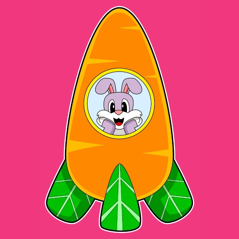 Rabbit Spaceship Space