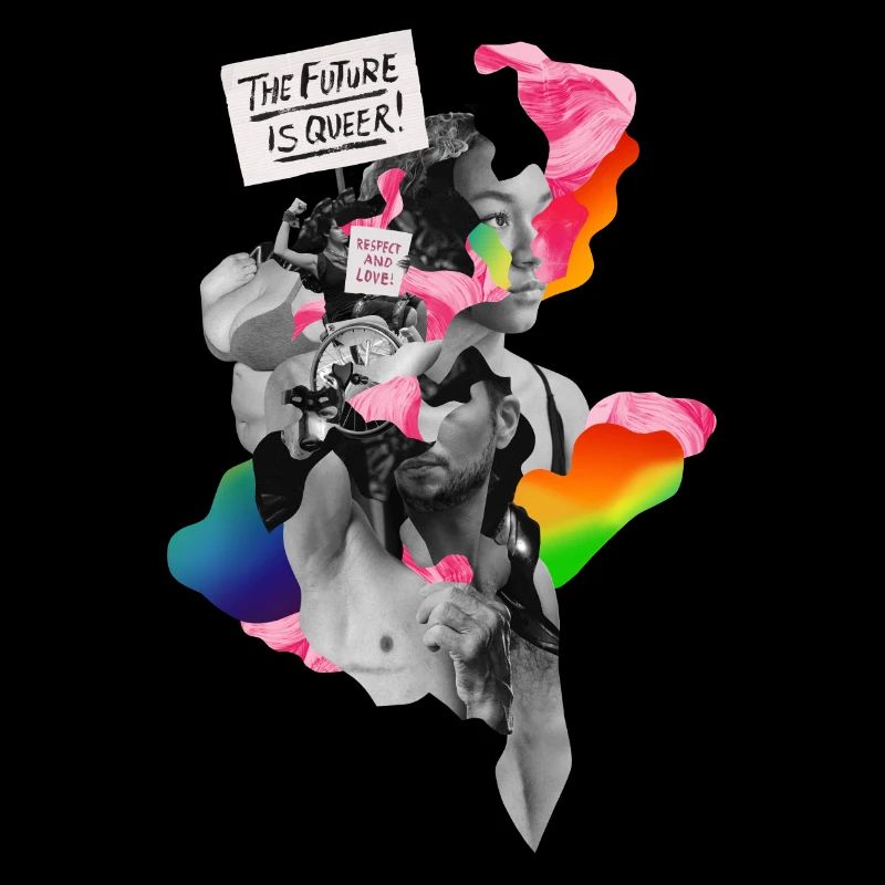 the future is queer! | CSD Leipzig Design 2023