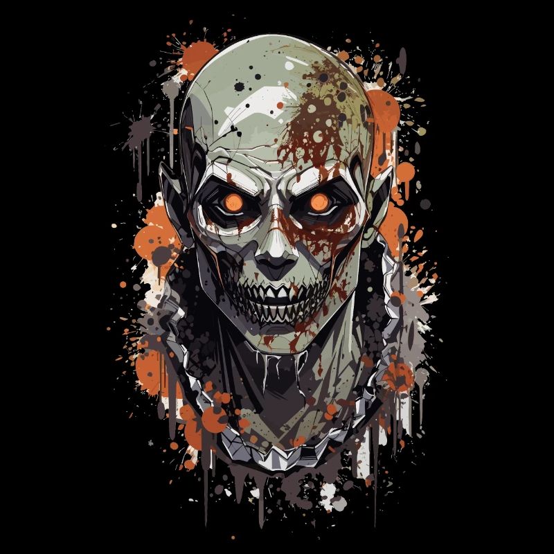 Zombie Halloween Creepy Undead