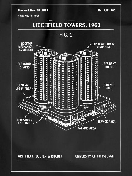 Litchfield Towers Blueprint Skyline