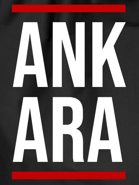 Ankara Fettblocktypografie